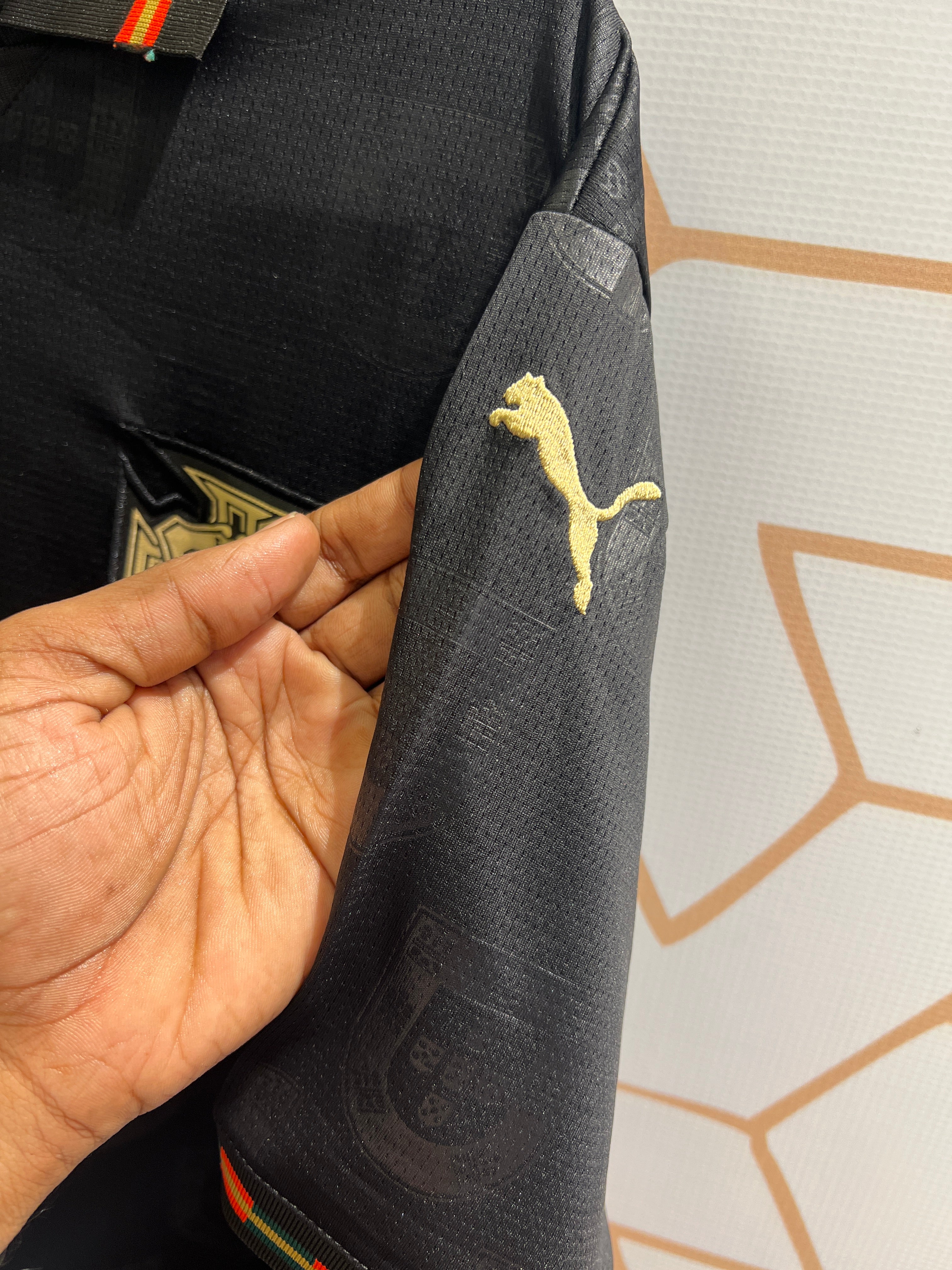 Portugal Panther Edition Jersey – Master Quality Black Football Shirt