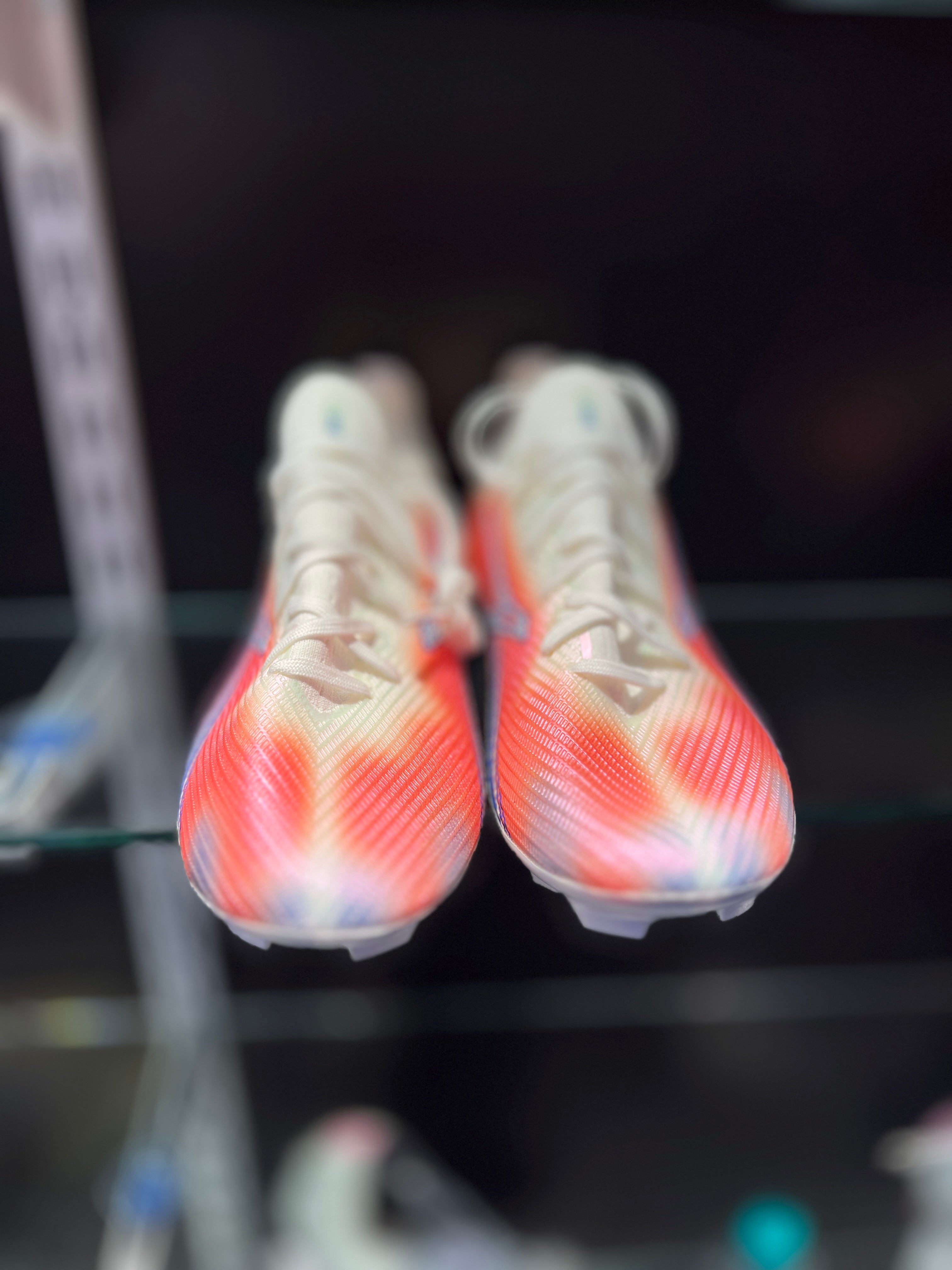 Detailed shot of ANZA Pro Performance boots design and texture