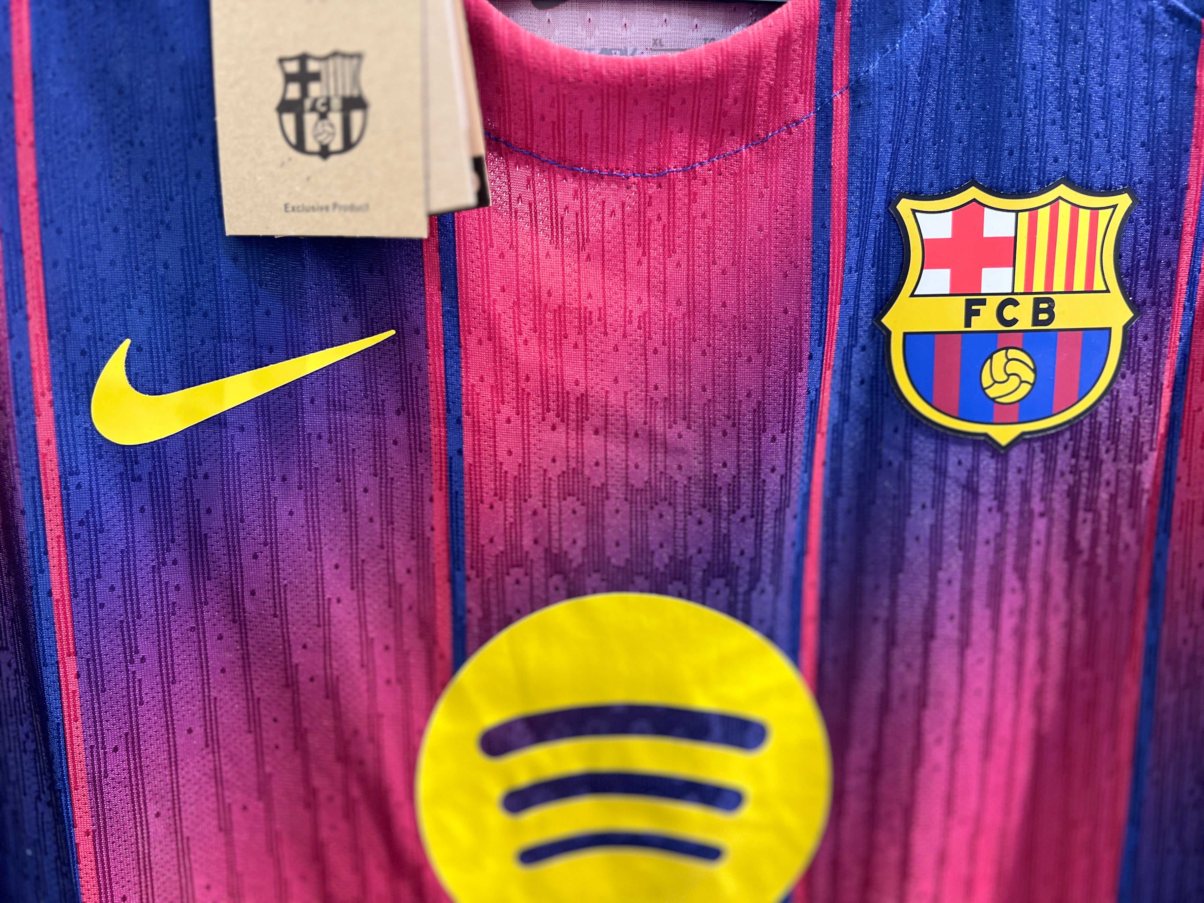 FC Barcelona Home Jersey 25/26 – Official | Player Version