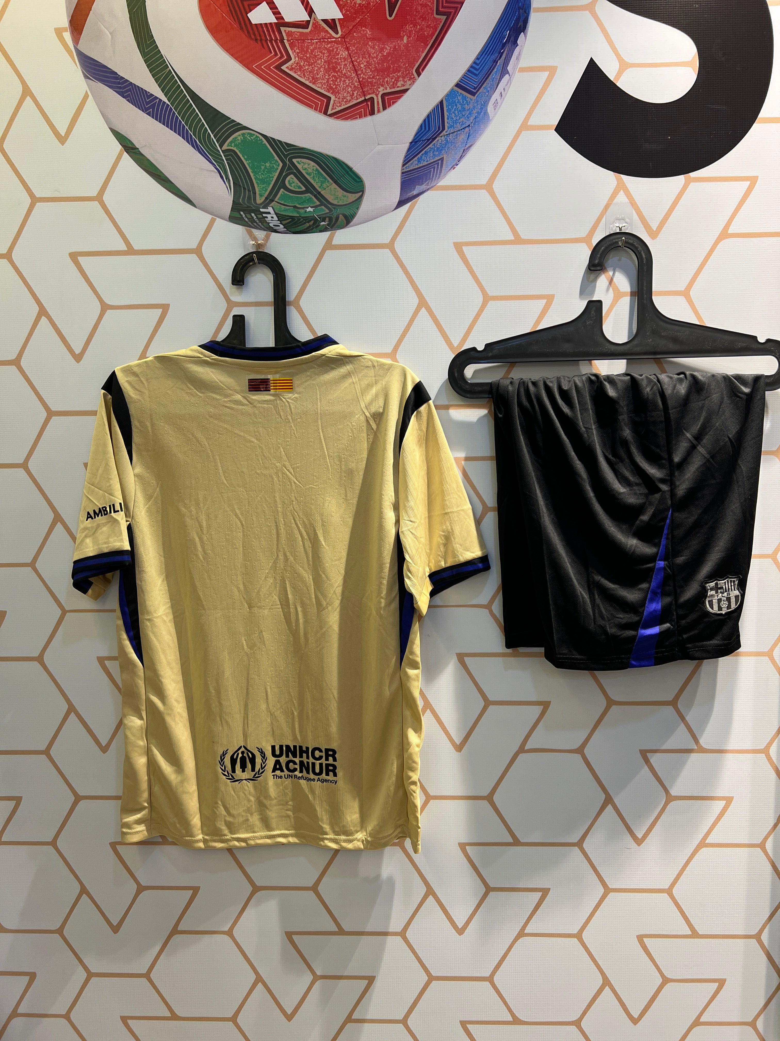 FC Barcelona 25/26 Away 2nd Kit back view premium design football outfit India