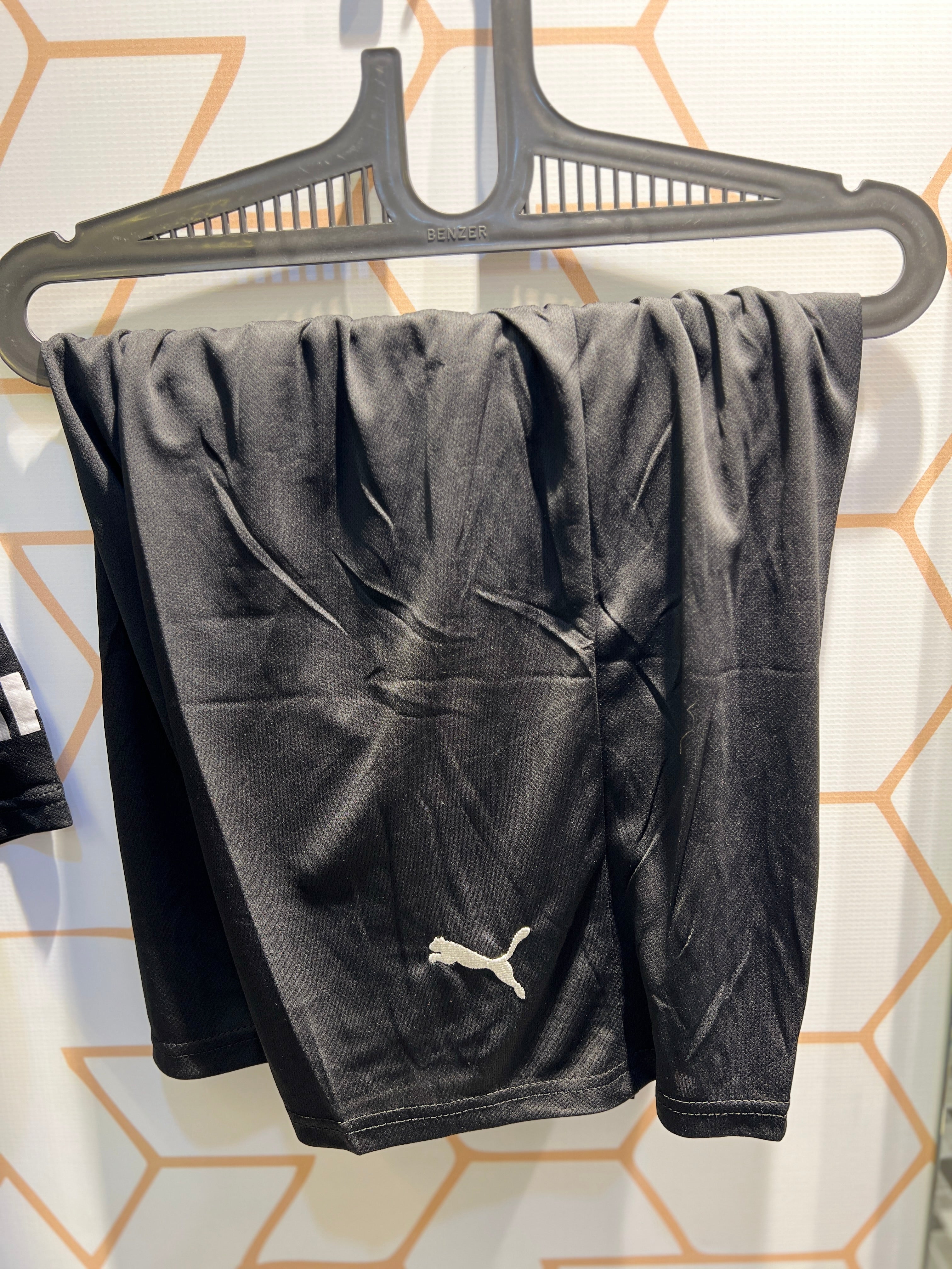 Manchester City 25/26 Away Black Kit back view premium football outfit India