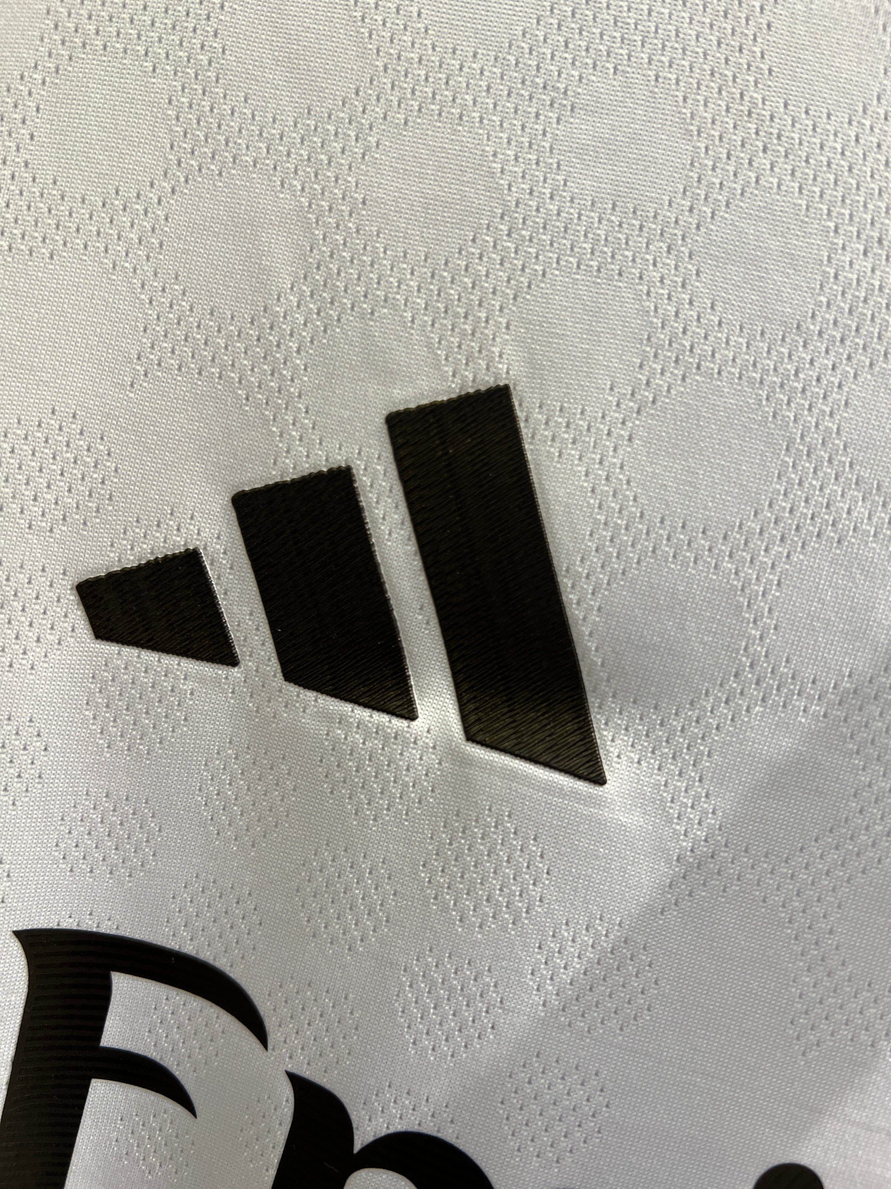 Real Madrid 25/26 Home Jersey back view premium white football shirt