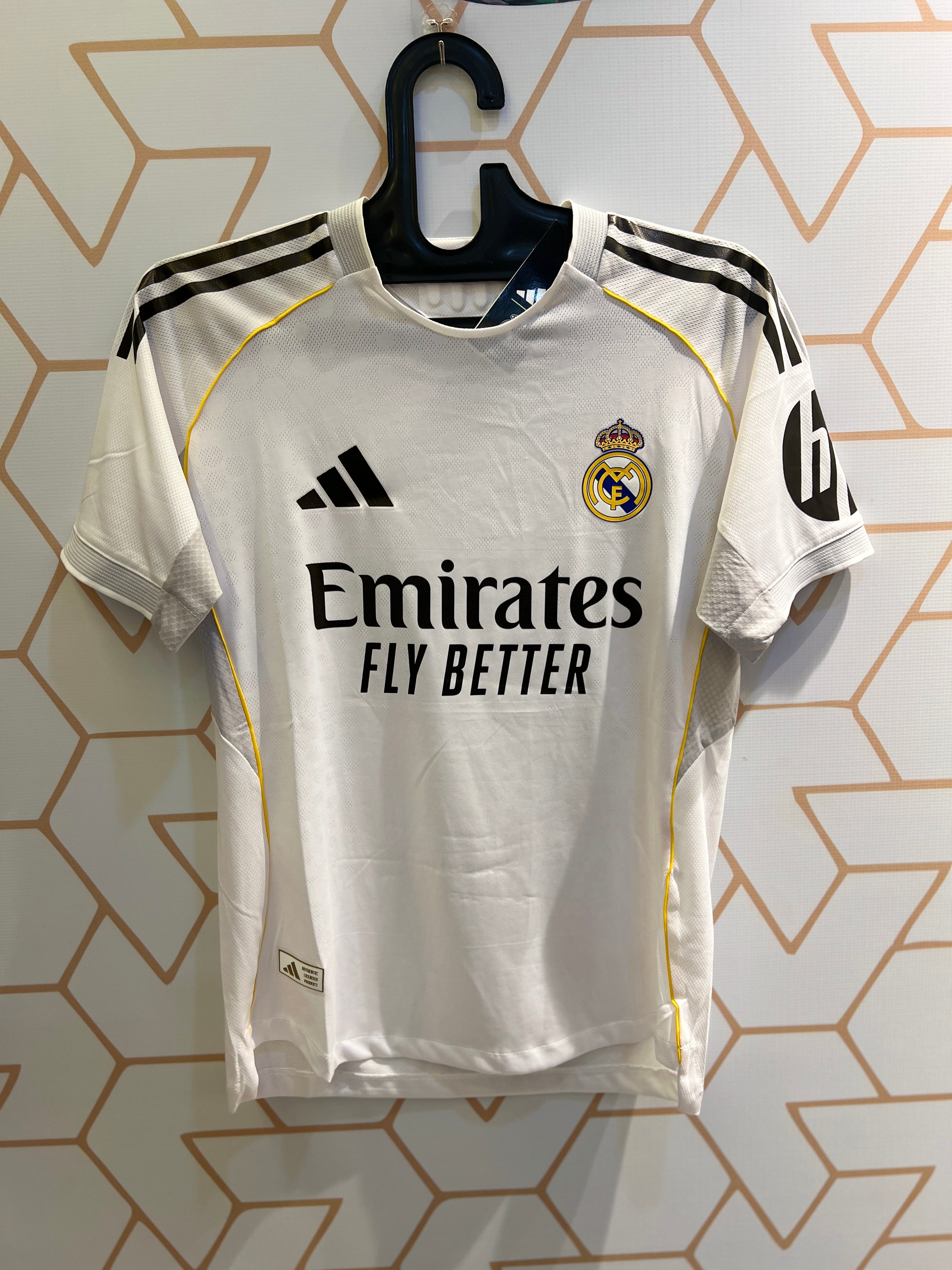 Real Madrid Home 25/26 Player Version Jersey high-performance breathable fabric